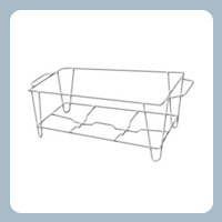 Chrome Plated Wire Chafer Stand