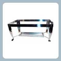Folding Chafer Stand with Curved Legs